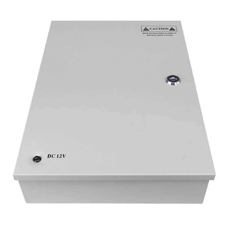 SOMPOM 12V 20A DC Disturtem Netzleitungsbox 18 Kanal CCTV -stromversorgungsbox Für Überwachungskamera -system -dvrs -ip -kameras CCTV -kameras