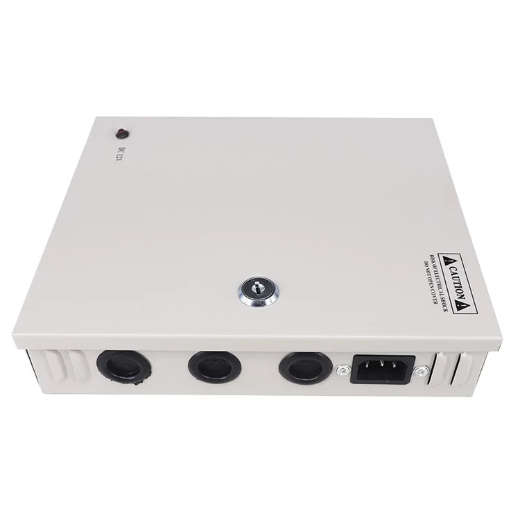 Sompom CCTV Alimentatore Canale 9CH Box Box 12V 10A Output di Alimentazione Distribuita