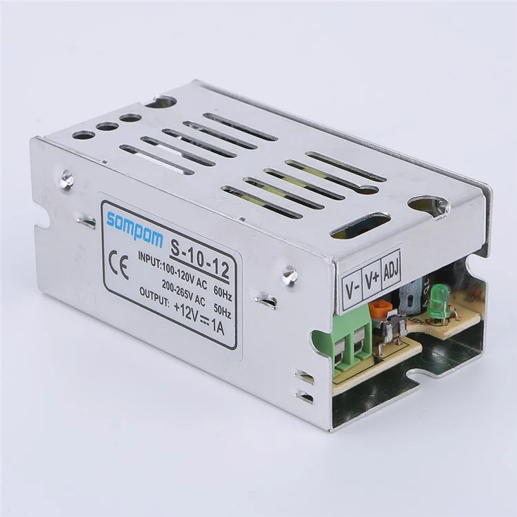 SOMPOM S-15-12 12V 1A 12W LED Adattatore Adattatore Adattatore Adattatore Driver a Strisce LED