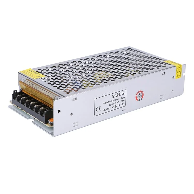 SOMPOM S-120-12 12V 10A 120 w Strip LED Driver Tensione di Alimentazione Interruttore di Alimentazione