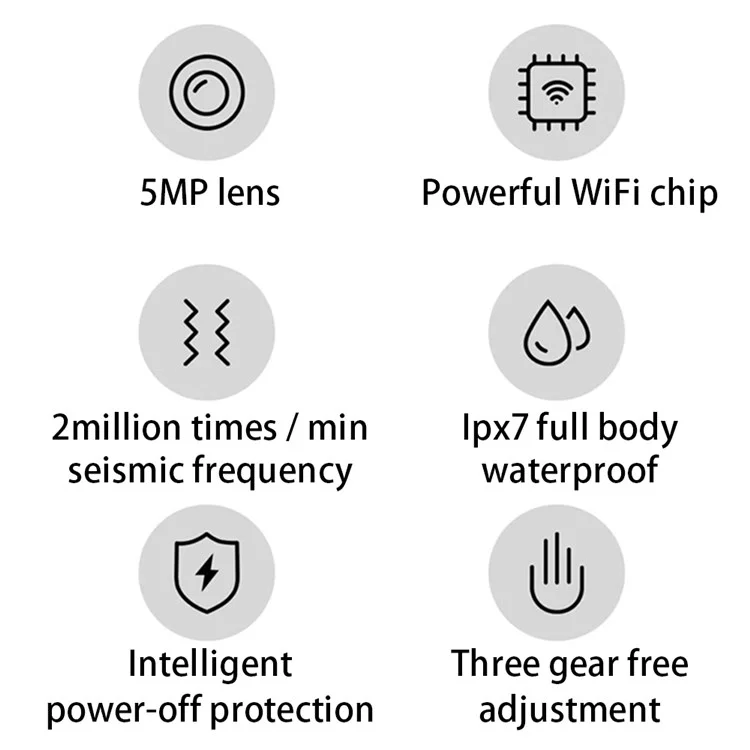 Xiaomiyoupin Sunuo T12 Pro Visual Smart Visual 5MP Escalador de Dentes de Dentes Scaler Ultrassônico Scaler Oral Manchas de Dentes Removedores de Dentes Portáteis Dispositivo de Clareamento Com 3 Modos - Branco