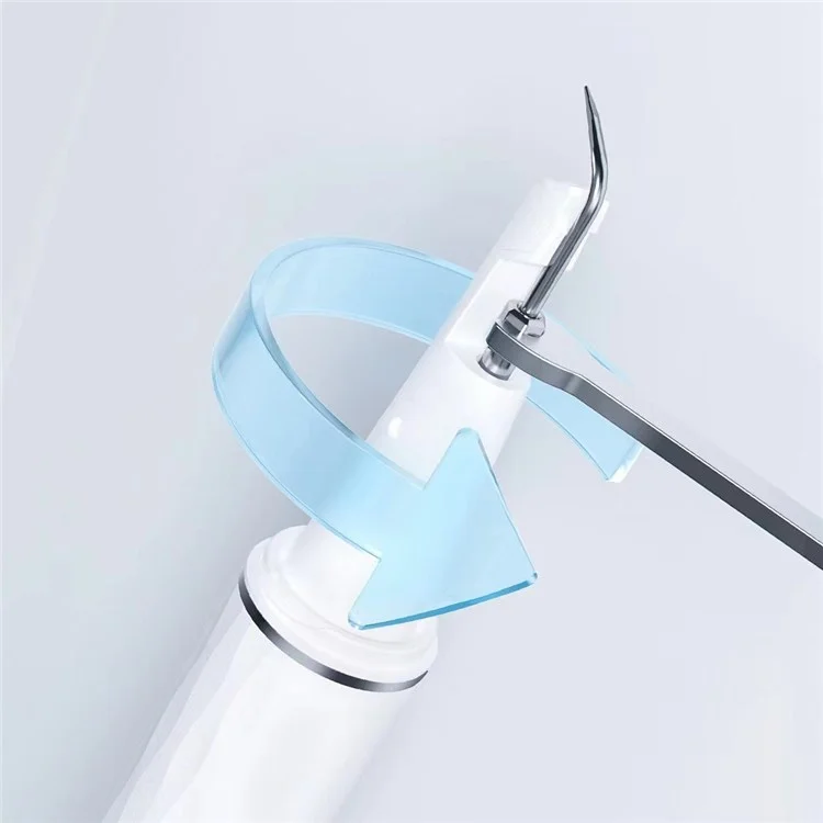 Xiaomiyoupin Sunuo T12 Pro Visual Smart Visual 5MP Escalador de Dentes de Dentes Scaler Ultrassônico Scaler Oral Manchas de Dentes Removedores de Dentes Portáteis Dispositivo de Clareamento Com 3 Modos - Branco