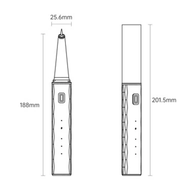 Xiaomiyoupin Sunuo T12 Pro Visual Smart Visual 5MP Escalador de Dentes de Dentes Scaler Ultrassônico Scaler Oral Manchas de Dentes Removedores de Dentes Portáteis Dispositivo de Clareamento Com 3 Modos - Branco
