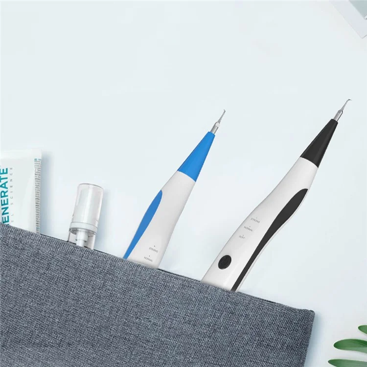 YJK099 Remover de Placa de de Dentes Bpa Remover de Dentes Elétrico Kit de Cullomento de Cullomento de Cullome - Azul