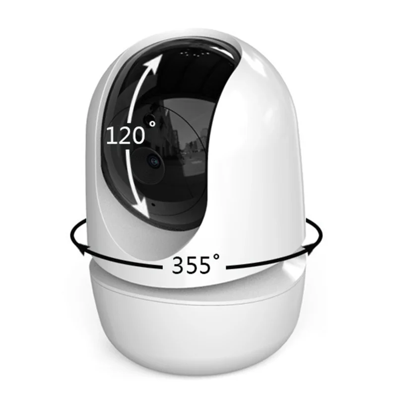 SM43A 4.3-inch Wireless Video Baby Monitor Night Vision Two-Way Intercom Surveillance Camera with Temperature Test - EU Plug