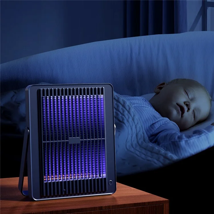WT-M7 Photocatalytic Electric Mosquito Lamp Folding 3-in-1 Mosquito Killer Lamp for Home, Dormitory - Beige