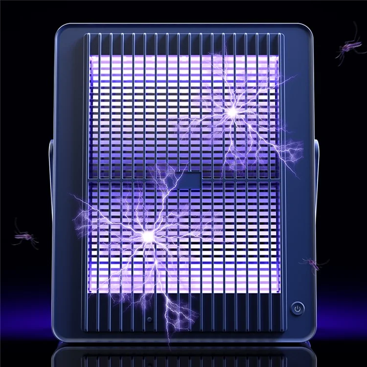 WT-M7 Lampe Moustique Électrique Photocatalytique Pliante 3 en 1 pour la Maison, le Dortoir - Blanc