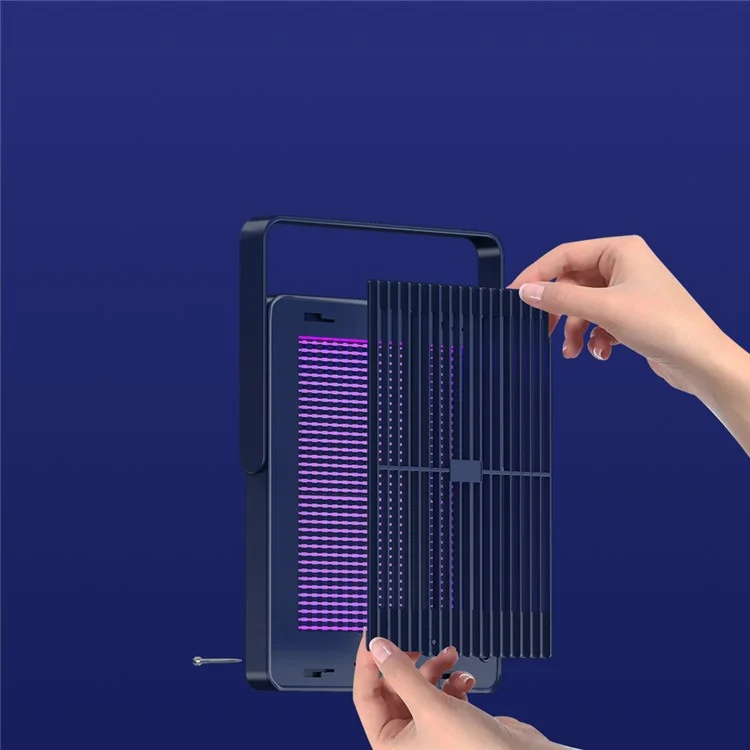 WT-M7 Lampe Moustique Électrique Photocatalytique Pliante 3 en 1 pour la Maison, le Dortoir - Blanc