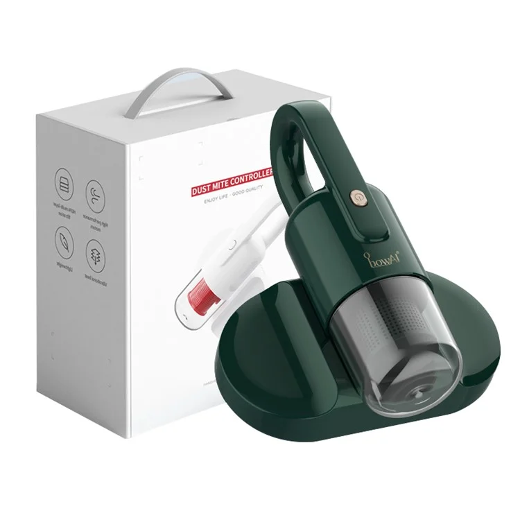BOWAI OBX2SE 14500pa Aspiradora de Mano Limpieza Rápida Removedor de Ácaros Aspiradora para el Hogar, Cama - Verde