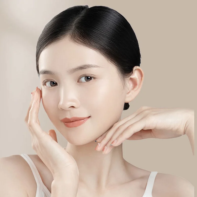 Portable Folding Mirror 3 Colors LED Mirror for Dressing Table Dimmable Cosmetic Mirror - Pink