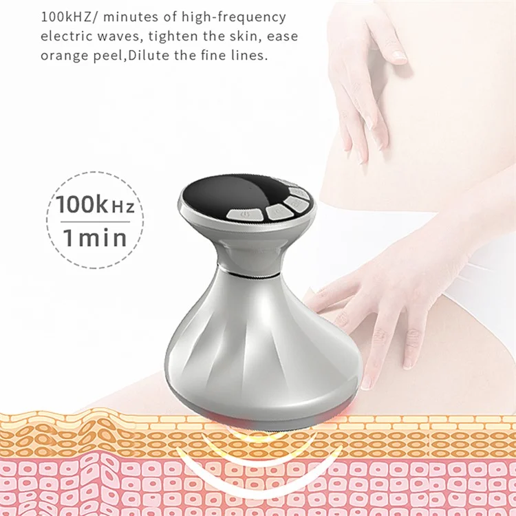 BP-1832 4D RF Ultraschall-Vibrations-Fettreduktions-Körperstraffungsgerät RF Skin Tighten Beauty Tool mit integriertem 1800-mAh-Akku
