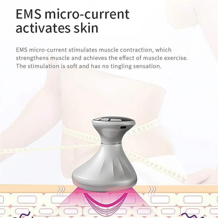 BP-1832 4D RF Ultraschall-Vibrations-Fettreduktions-Körperstraffungsgerät RF Skin Tighten Beauty Tool mit integriertem 1800-mAh-Akku