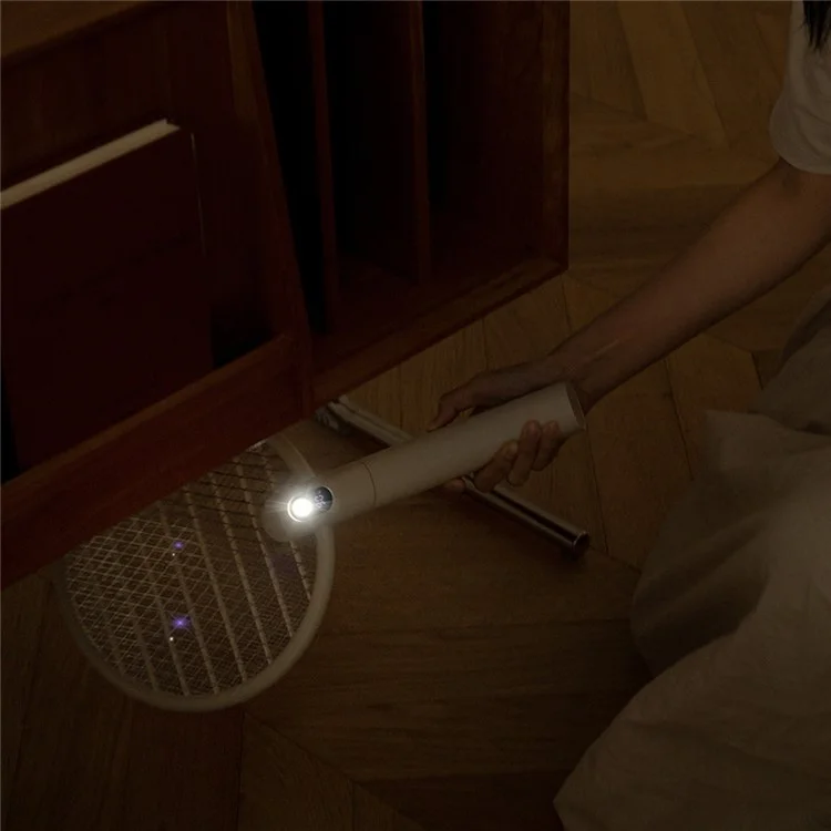 SOTHING Raquete Elétrica Dobrável Mata Moscas Mata Mosquitos USB Recarregável - Display Digital