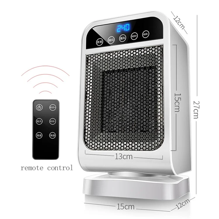 Calentador eléctrico con pantalla táctil de 120 grados, con control remoto (ST Warm) - Enchufe 110V EE. UU.