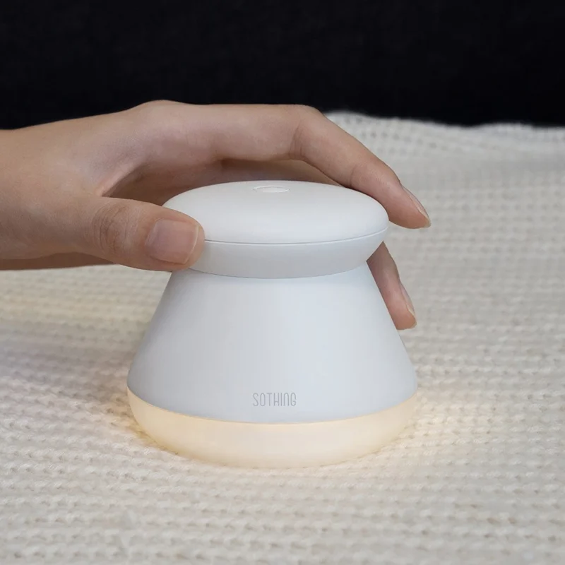 SOTHING Portable Electric Lint Remover Mini 6-leaf Cutter Sweater Hair Ball Trimmer - Light Version