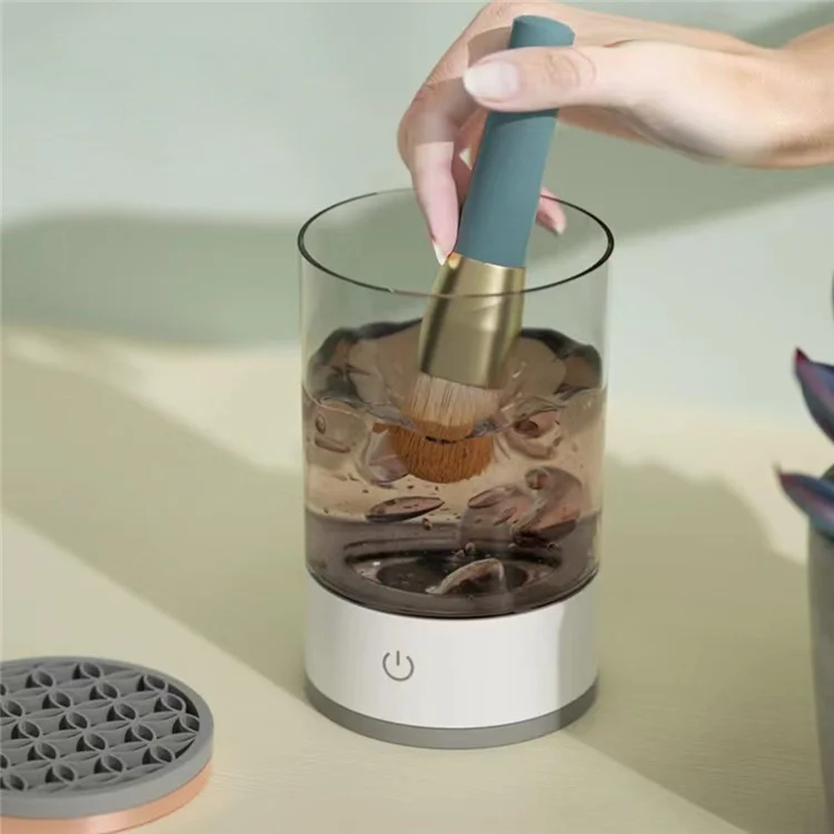 HZ-001 Nettoyant électrique pour pinceaux de maquillage, machine à laver automatique pour pinceaux de maquillage