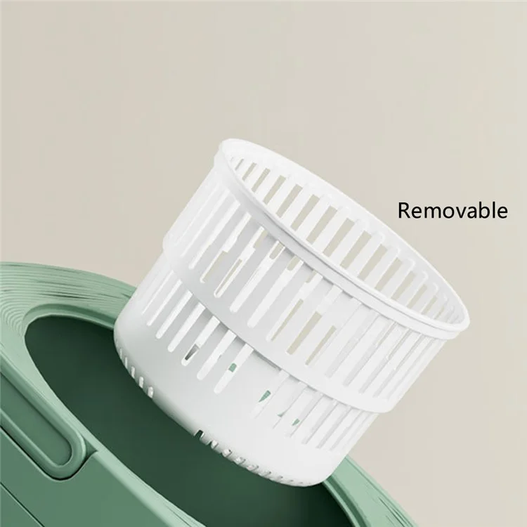 ZHXXJ-001 8L Portable Washing Machine Blue Light Sterilization Folding Mini Washer for Baby Cloth, Underwear - Purple