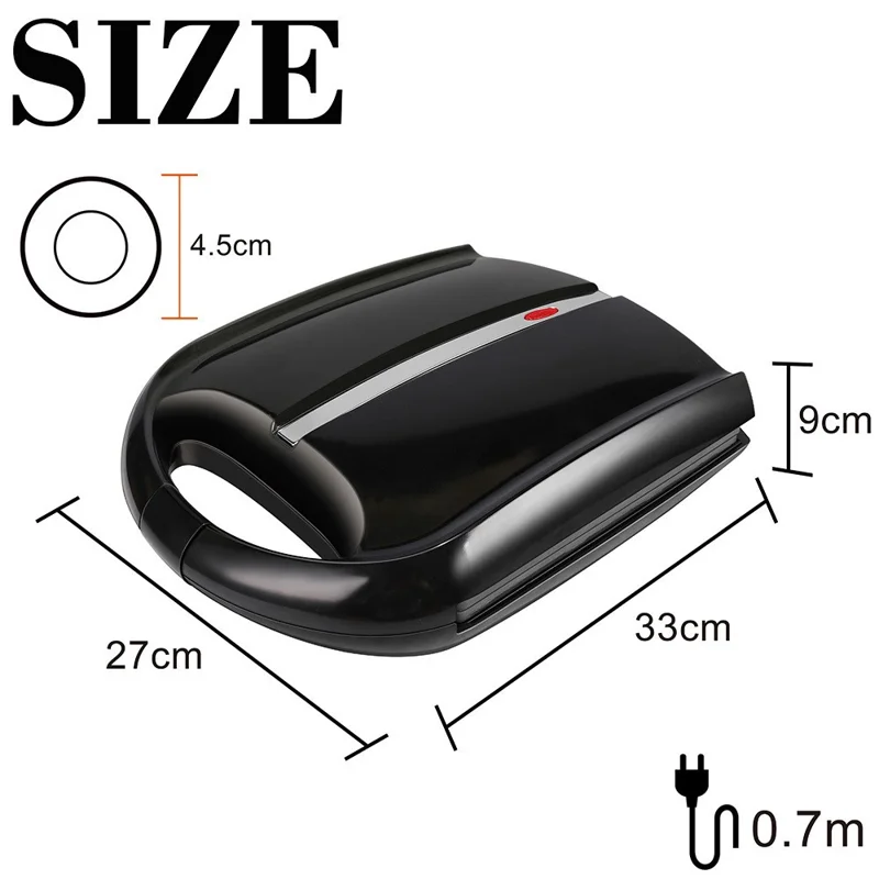 COUPE CP616 16 Hole Donut Machine Electric Non-Stick Double Side Heating Baking Equipment (CE Certificated, No FDA) - US Plug / 110V