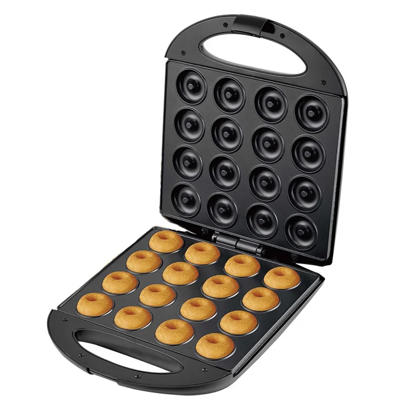 COUPE CP616 16 Hole Donut Machine Electric Non-Stick Double Side Heating Baking Equipment (CE Certificated, No FDA) - US Plug / 110V