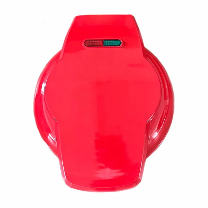 COUPE CP530 Mini Donut Maker 7 Holes Electric Donut Press Machine for Home Kitchen (CE Certificated, No FDA) - Red / EU Plug