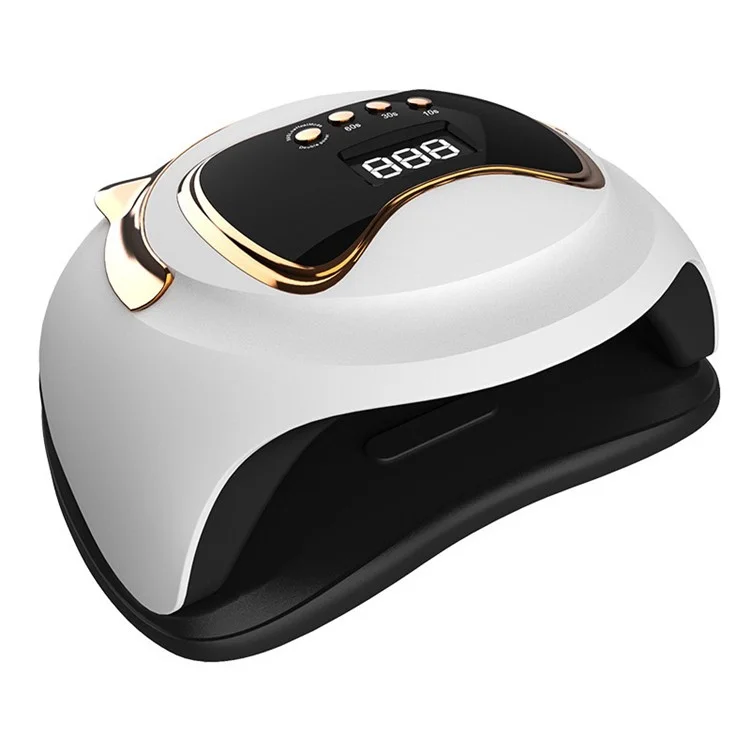 BLUEQUE V19 Bären-förmige UV-LED-Nagellampe 120W Tragbare Nageltrocknerin Gel-Polier-Härtungslampe Maniküre-Set - EU-Stecker
