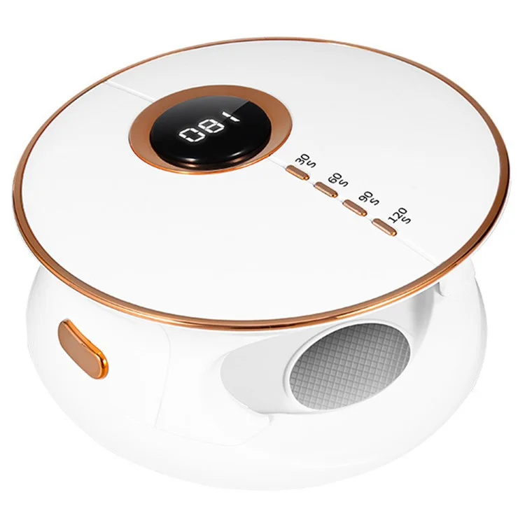 BLUEQUE V12 168W Nail UV LED Light 120W Nail Dryer Trocknungslampe für Gel-Nagellack - Weiß / EU-Stecker