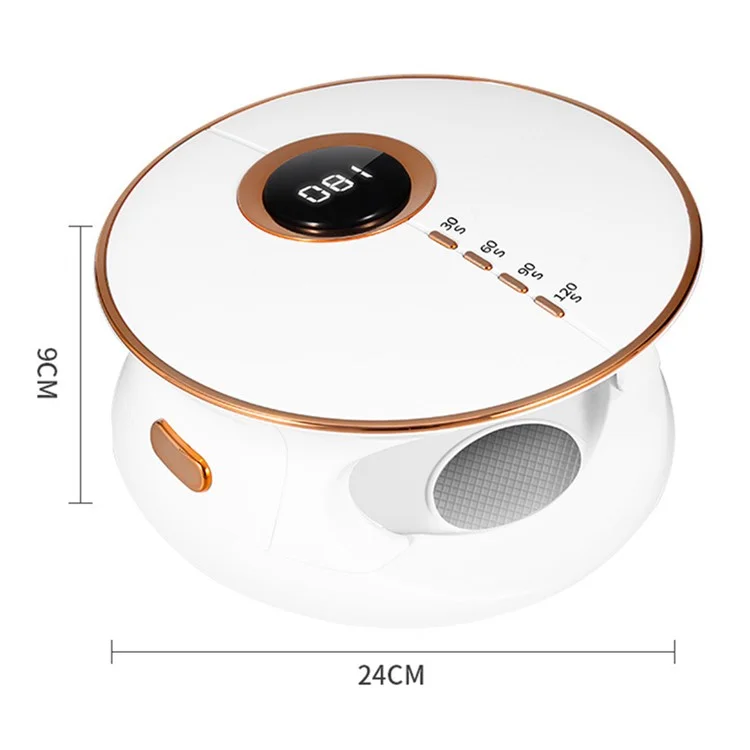 BLUEQUE V12 168W Nail UV LED Light 120W Nail Dryer Trocknungslampe für Gel-Nagellack - Weiß / EU-Stecker