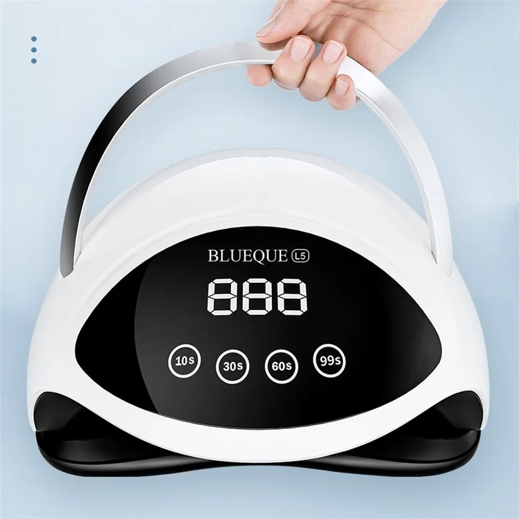 BLUEQUE L5 180W Nagel-UV-LED-Licht 120W Nagel-Trockner für Gellack-Aushärtung - EU-Stecker