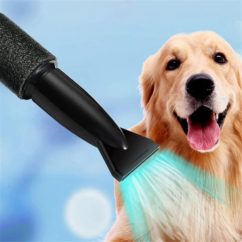 YC-C2 Adjustable Temperature and Speed Quick Drying Pet Dog Hair Dryer, US Plug - Purple