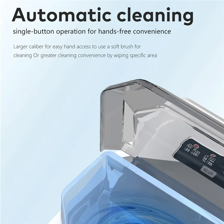 CKGO 12-G Fabricador de Hielo Doméstico Máquina de Hielo Autolimpiante Pequeña Fabricadora de Cubitos de Hielo - Negro / Enchufe de EE. UU.