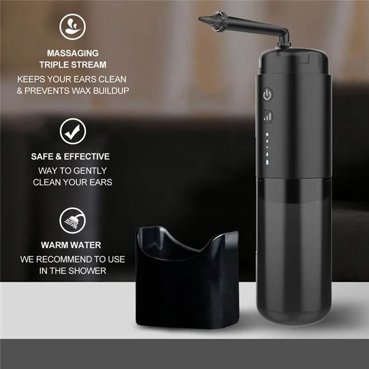 FB009 Electric Ear Wax Removal Device IPX6 Waterproof Ear Washer Cleaning Tool