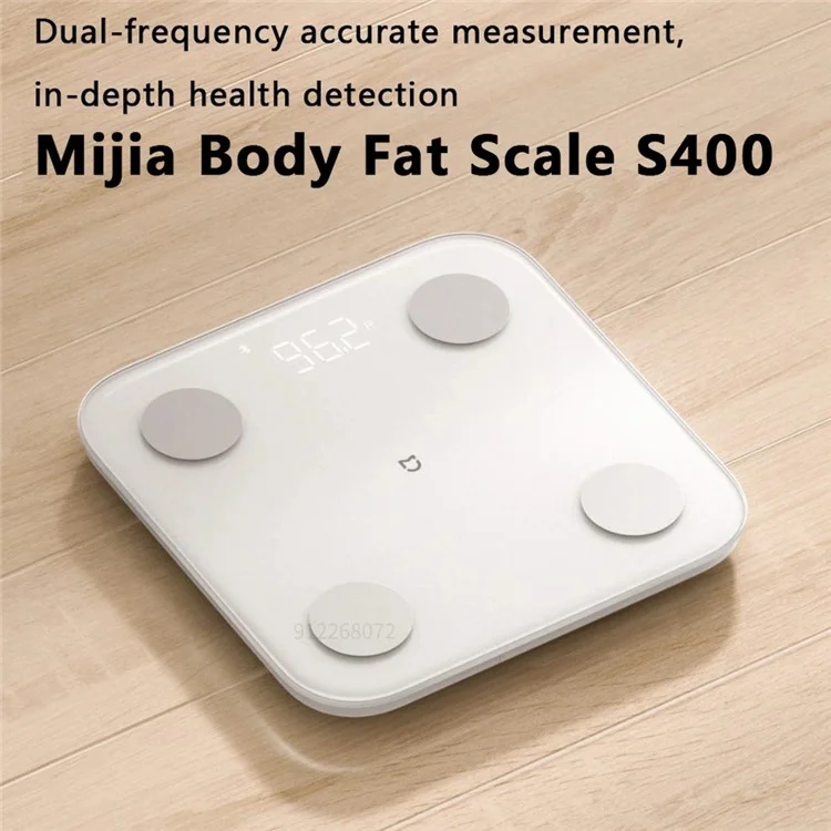 XIAOMI MIJIA S400 Genaue Körperfettwaage Bluetooth APP Monitor Digitale Waage - Blau