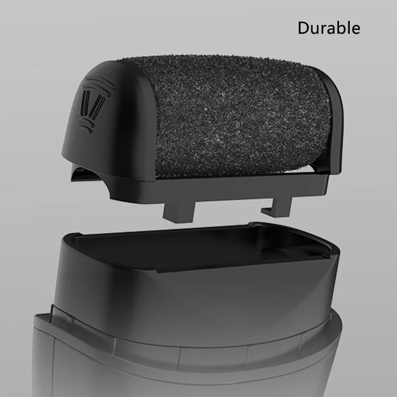 V-618 Electric Foot Callus Remover with Digital Display Pedicure Tools Foot Care Kit - White