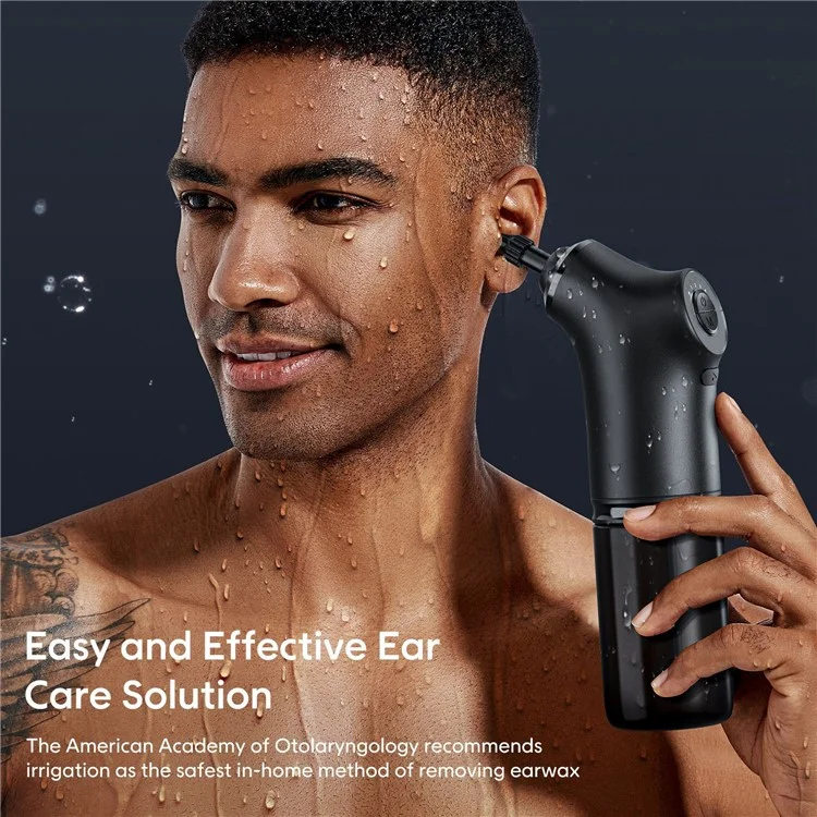 E30 4 Modes Electric Ear Cleaner Water Irrigation Ear Washer with 200ml Water Tank