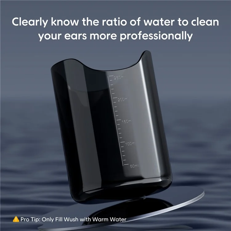 E30 4 Modes Electric Ear Cleaner Water Irrigation Ear Washer with 200ml Water Tank