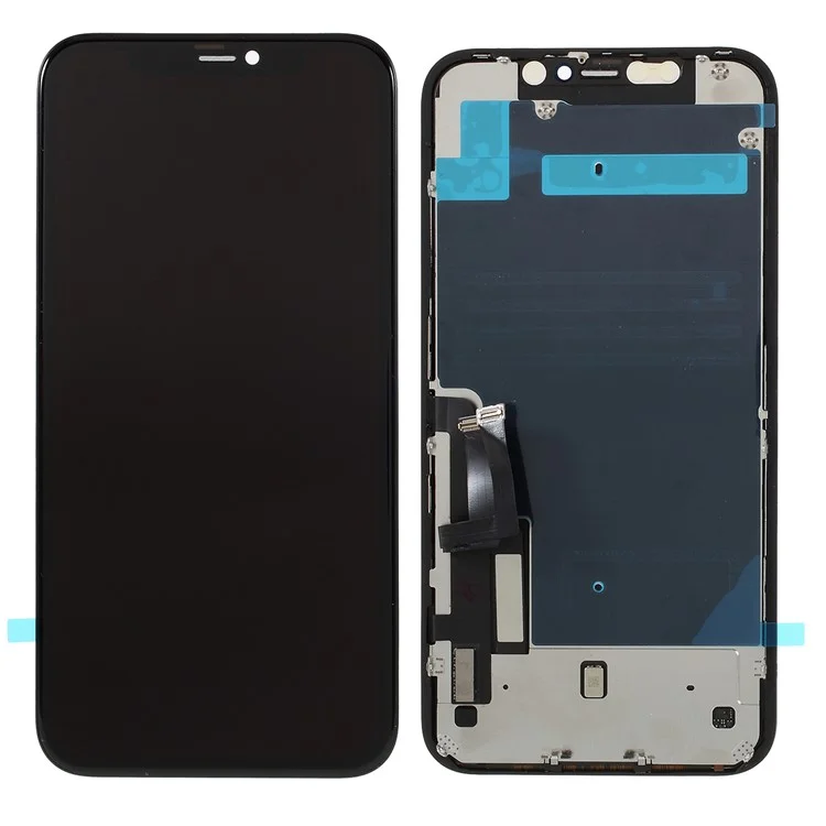 Schermo LCD di Classe C e assemblaggio del digitizer + cornice + piccole parti (lavorazione della cella RUIJU) (senza logo) per iPhone 11 da 6,1 pollici