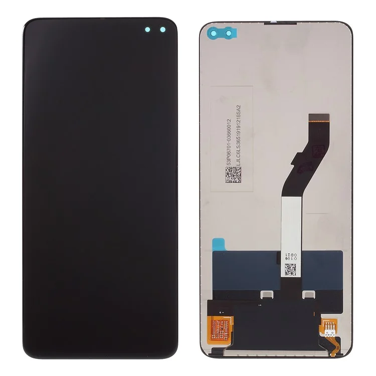 OEM LCD -bildschirm Und Digitalisierer -baugruppe Ersatz Für Xiaomi Redmi K30/Redmi K30 5G/Redmi K30i 5g/poco X2 - Schwarz