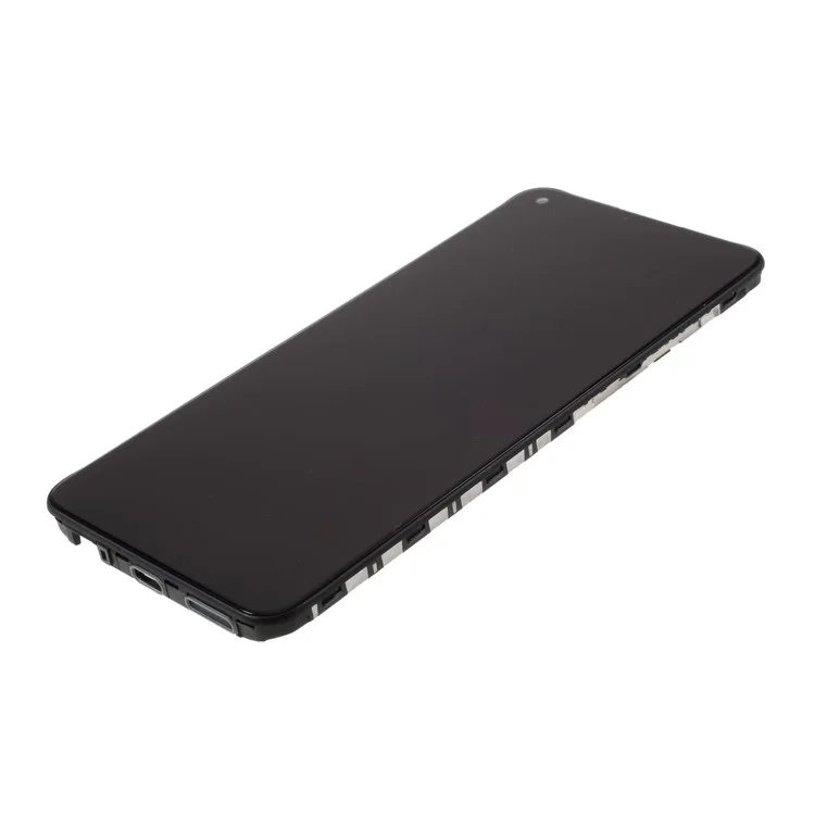 Сборка ЖК-экрана и дигитайзера + рамка (без логотипа) для Xiaomi Redmi Note 9/Redmi 10X 4G - черный