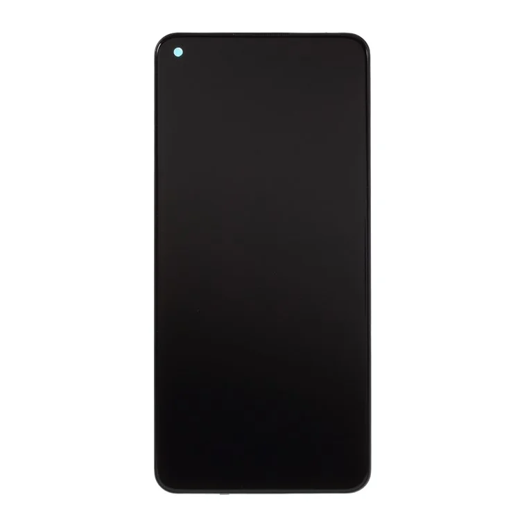 Tela LCD e Montagem do Digitalizador + Peça de Quadro (sem Logotipo) Para Xiaomi Redmi Note 9/Redmi 10x 4g - Preto