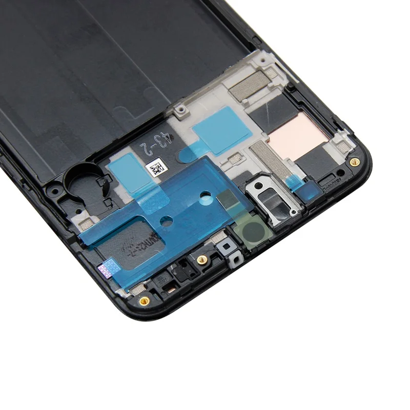 OEM LCD Screen and Digitizer Assembly + Frame (Without Logo) for Samsung Galaxy A30 A305 SM-A305F - Black