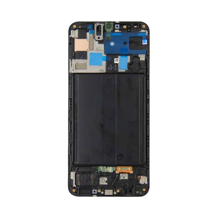 LCD Screen and Digitizer Assembly + Frame (Without Logo) for Samsung Galaxy A30 A305 SM-A305F - Black