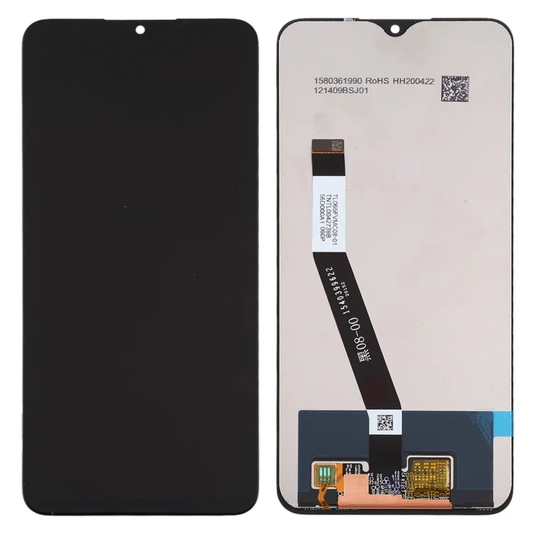 Schermo LCD E Gruppo Digitizer (senza Logo) Per Xiaomi Redmi 9 - Nero