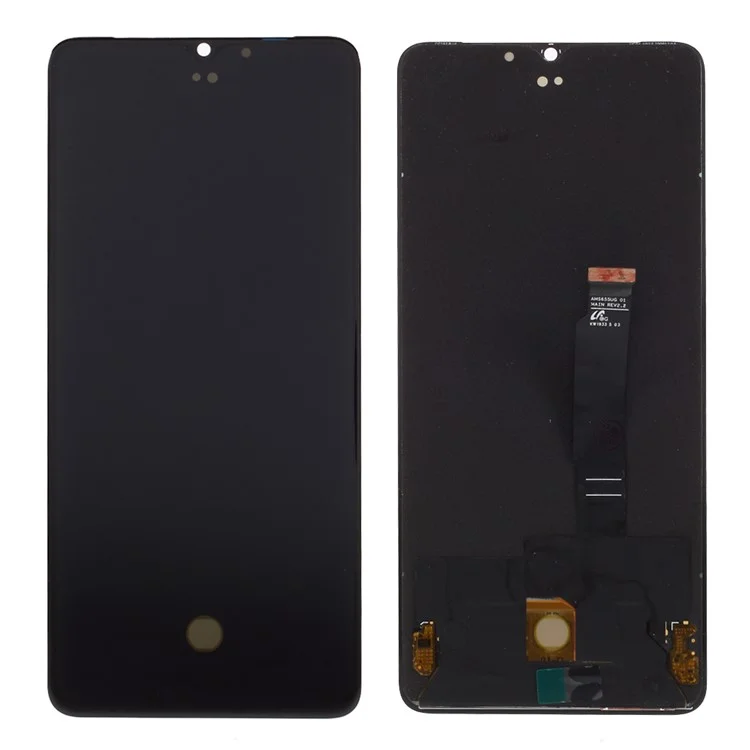 LCD Screen and Digitizer Assembly Part (Non-OEM Screen Glass Lens, OEM Other Parts) for Oneplus 7T