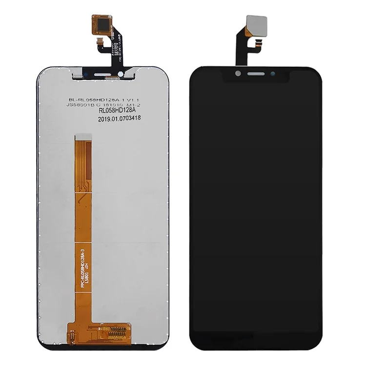 OEM LCD Screen and Digitizer Assembly Part for Leagoo S9 - Black