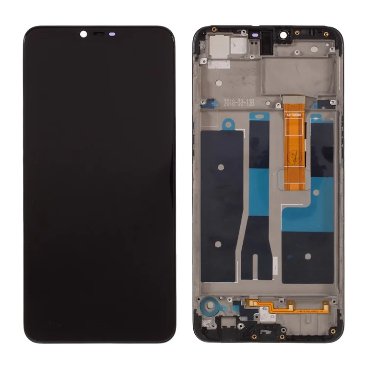 Assemblaggio di Schermo e Digitalizzatore LCD + Frame Per Oppo A5 (4 + 64 Gb) / A3s