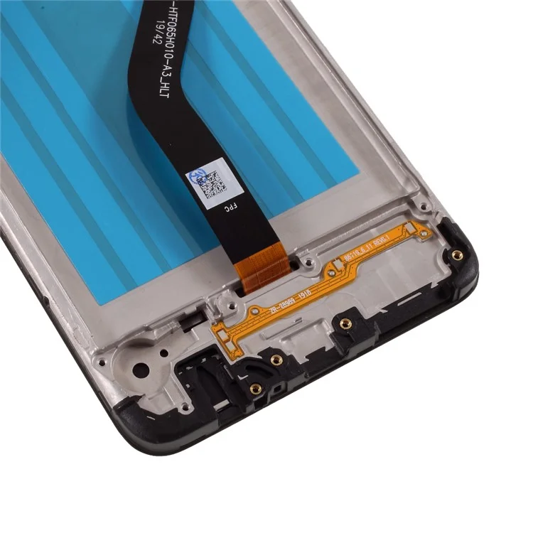 Assembléia LCD de Montagem e Montagem do Digitalizador + Quadro (sem Logotipo) Para o Samsung Galaxy A20s SM-A207F - Preto