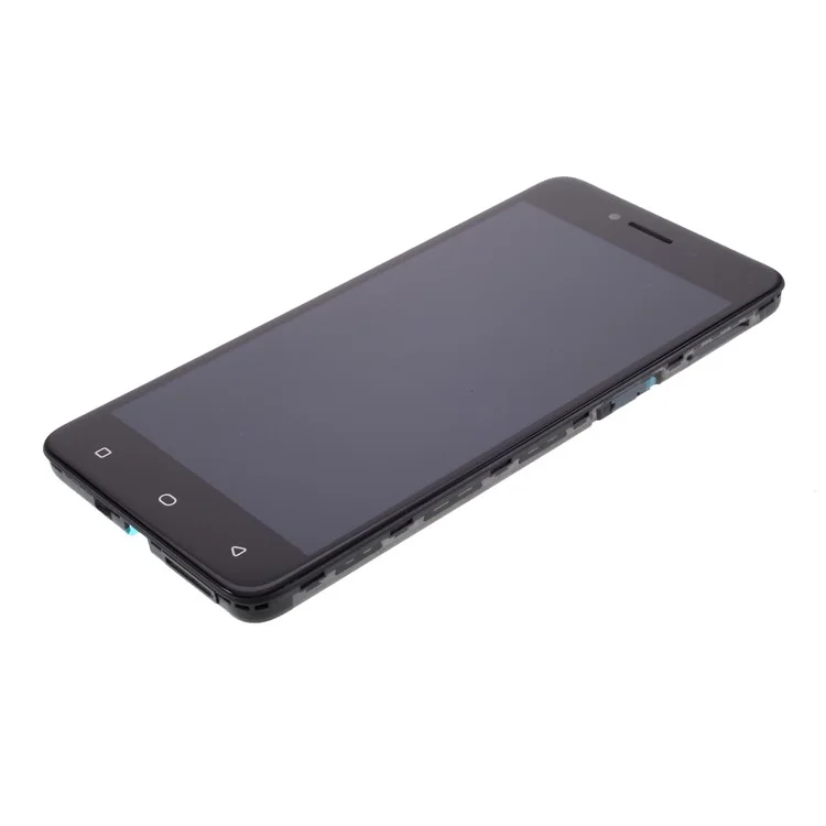 Ensamblaje Pantalla LCD y Parte de Marco de la Pantalla LCD + Para Oppo A37 - Negro