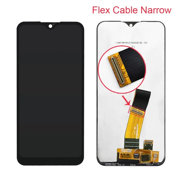 LCD Screen and Digitizer Assembly Part (Flex Cable Narrow) for Samsung Galaxy A01 A015