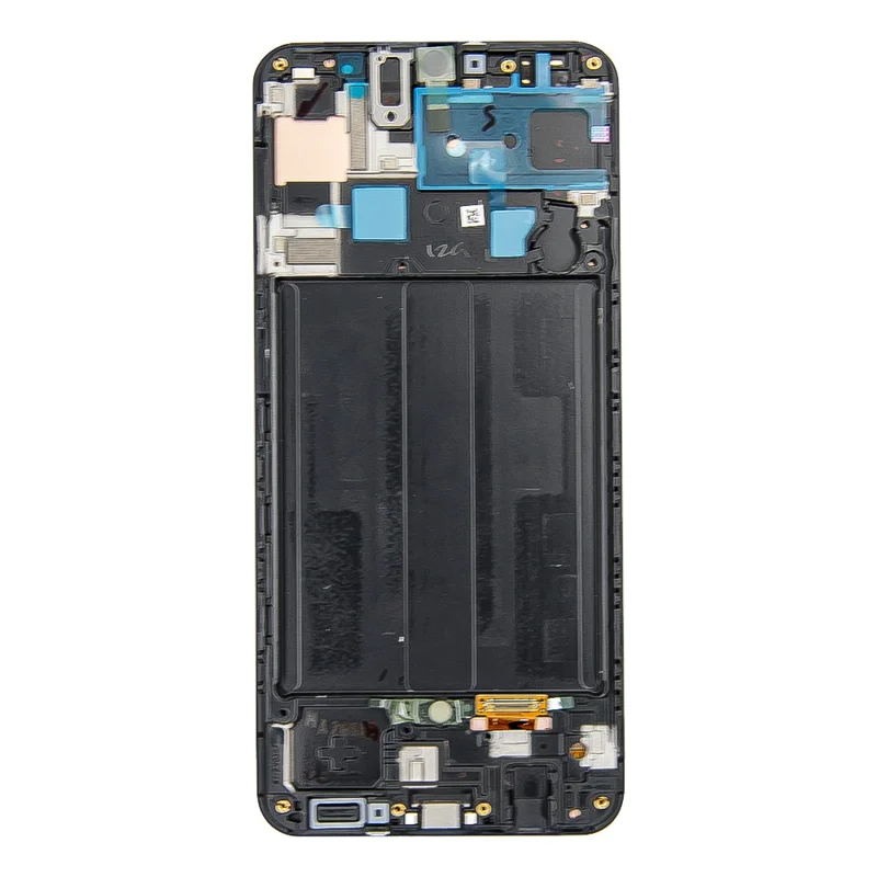 OEM Lcd-bildschirm Und Digitalisiererbaugruppe + Rahmen Teile (ohne Logo) Für Samsung Galaxy A50S SM-A507 - Schwarz