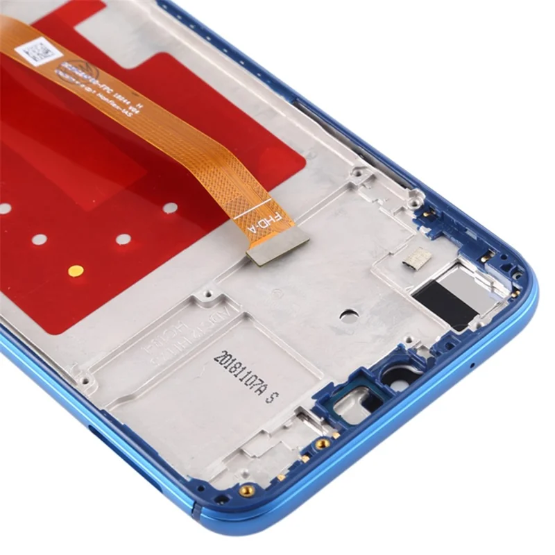 LCD Screen and Digitizer Assembly + Frame Replacement (without Logo) for Huawei P20 Lite (2018)/Nova 3e (China) - Blue